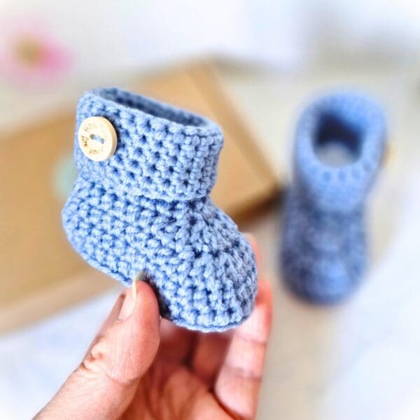 Baby Hat and Booties Set - Sizes Newborn to 6 Months - Image 6