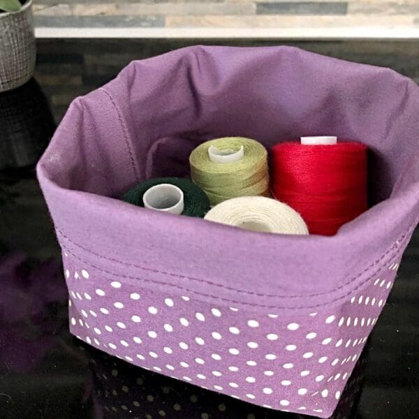 Reversible Fabric Storage Pot in Various Designs - Image 7