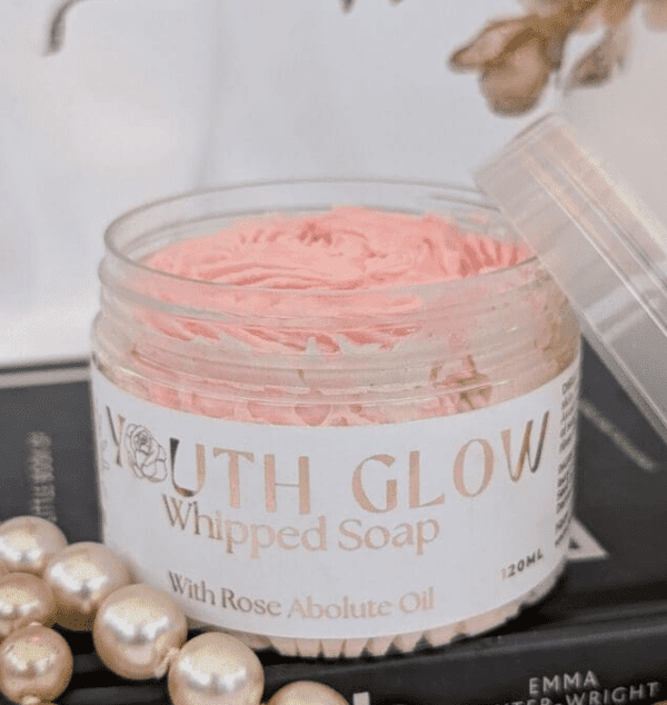 Youth Glow Whipped Soap by Hazel Glow