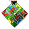 Celtic Maze Eternal Knot Stained Glass Suncatcher - Image 4