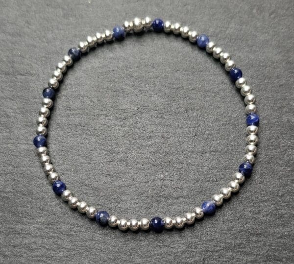 Piera sterling silver bracelet - Sodalite - Image 3