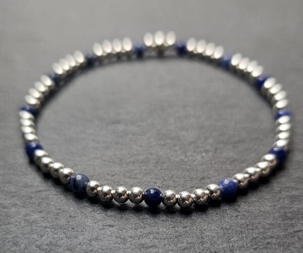 Piera sterling silver bracelet - Sodalite - Image 2