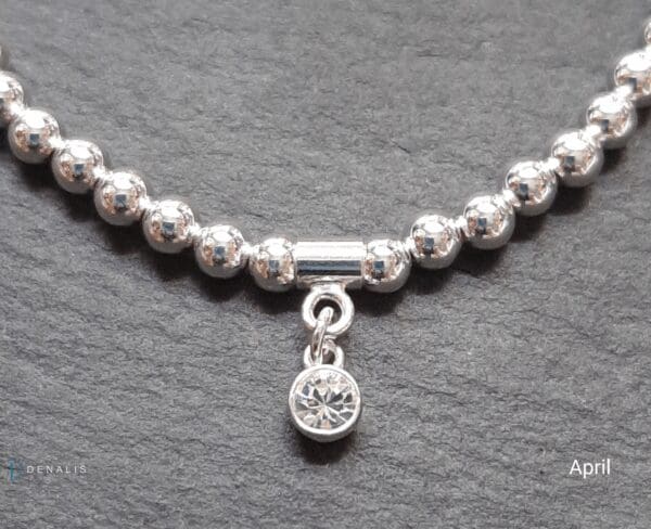 Sterling silver and Swarovski crystal birthstone bracelets - Image 4