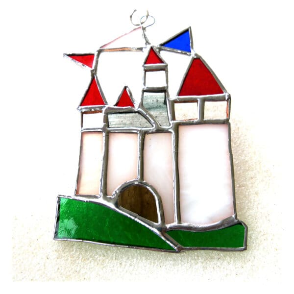 Castle Suncatcher Stained Glass Fairytale - Image 3