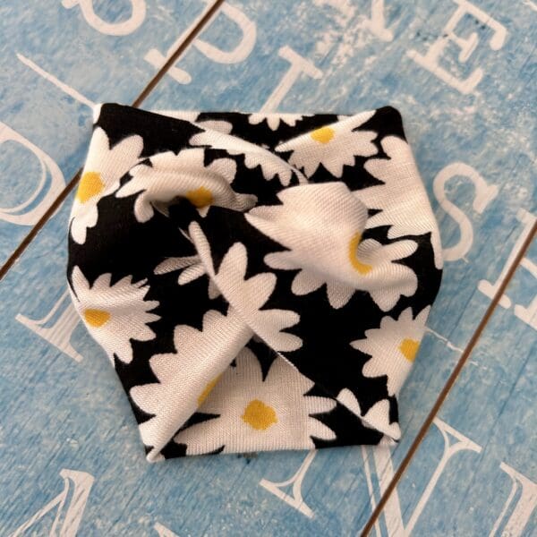 Daisy fabric cuff bracelet summer fashion - Image 4