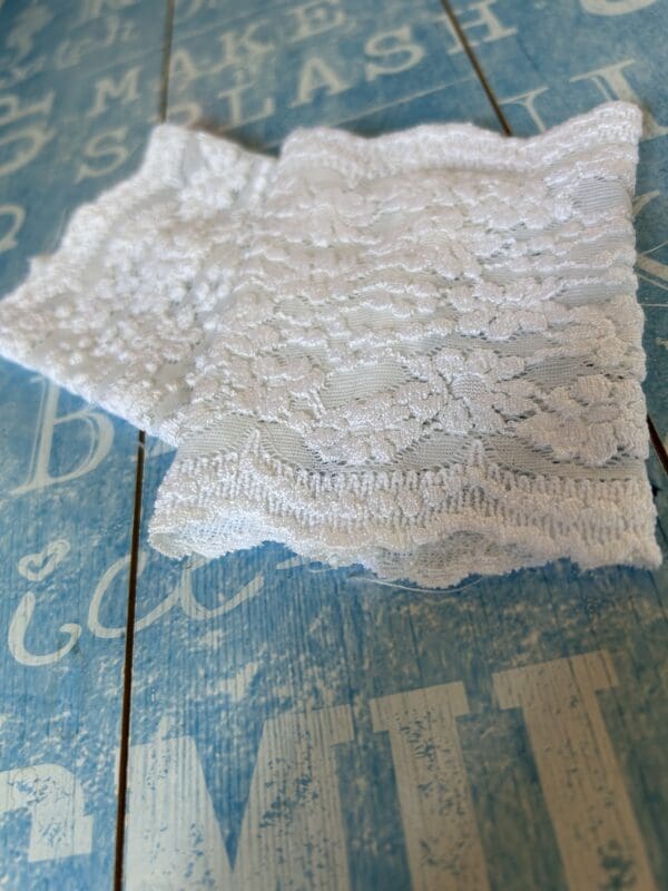 Lace cuffs for prom or wedding bridal accessories, - Image 5
