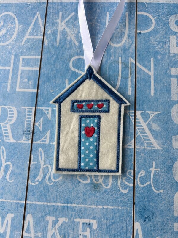 Beach Hut Door Hanging, beach decor for the home - Image 5