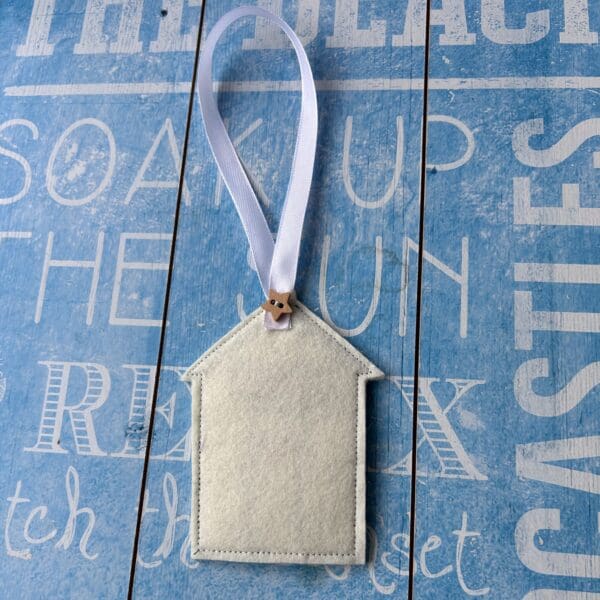 Beach Hut Door Hanging, beach decor for the home - Image 3