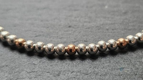 Piera sterling silver bracelet - Rose Gold filled - Image 2