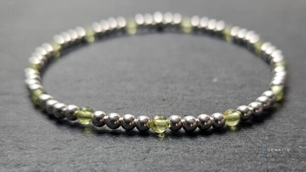 Piera sterling silver bracelet - Peridot