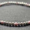 Piera sterling silver bracelet - Pastel Pink Swarovski