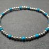 Piera sterling silver bracelet - Turquoise - Image 2