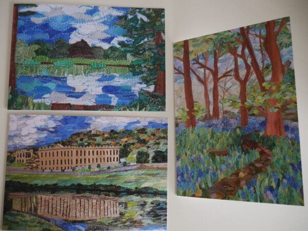 Mill Pond in summer greetings card - Image 5