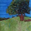 Oak tree in summer greetings card - Image 3