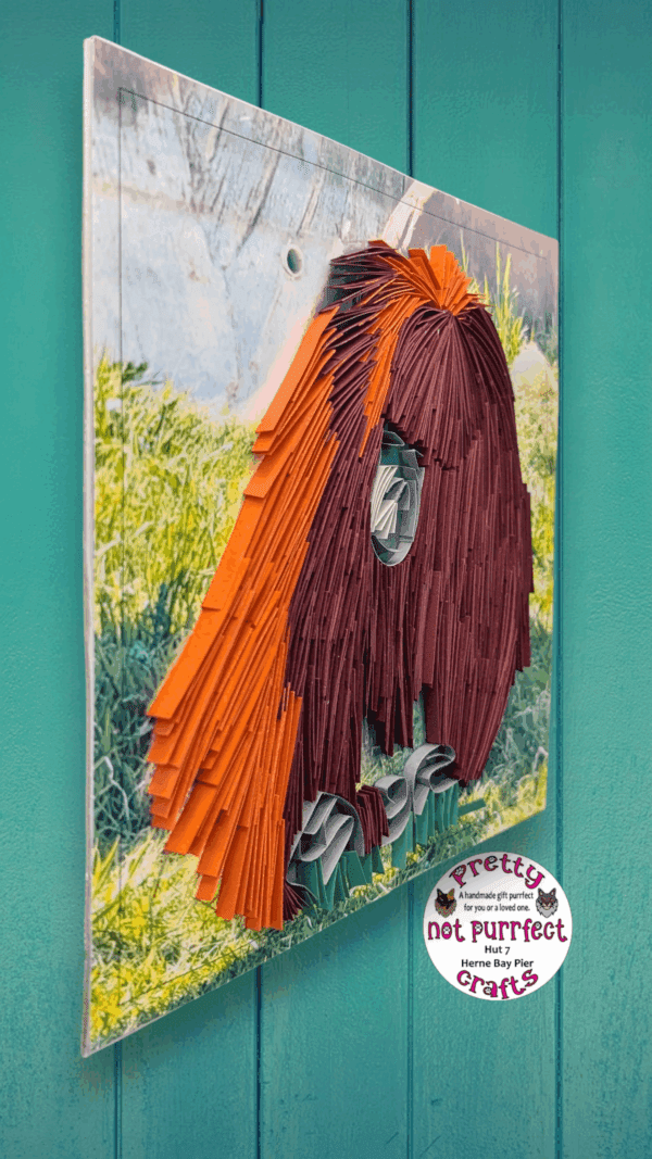 Quilled Orangutan from Wingham - Image 5