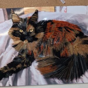Custom Quilled Pet portraits