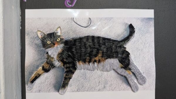 Custom Quilled Pet portraits - Image 2