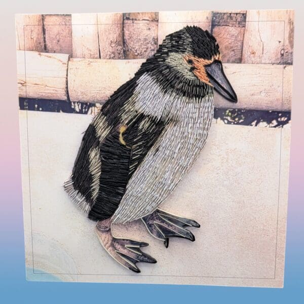 Quilled Penguin from Wingham