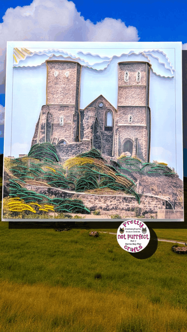 Quilled Reculver Towers - Image 5