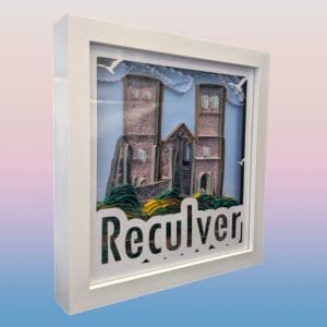 Quilled Reculver Towers