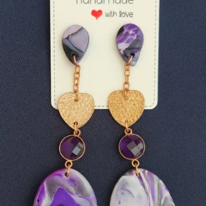Purple passion dangles
