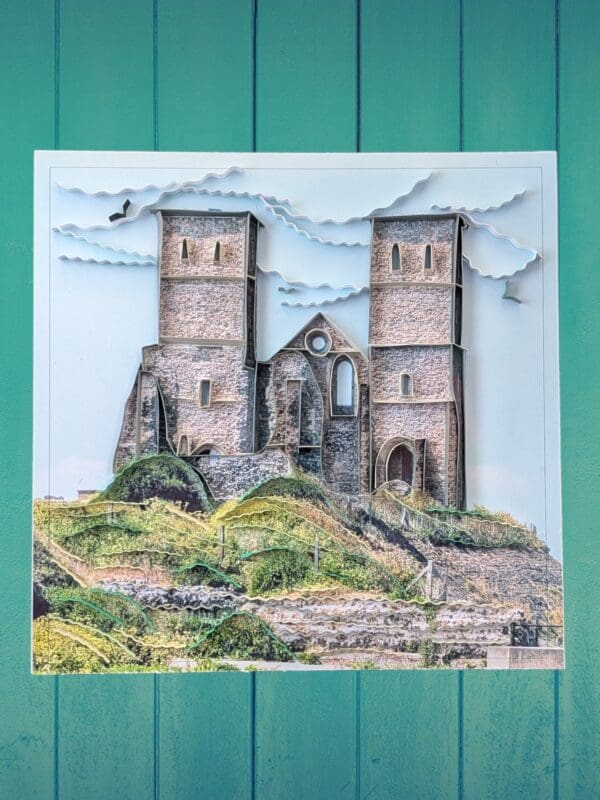 Quilled Reculver Towers - Image 6