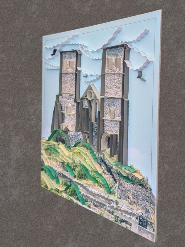 Quilled Reculver Towers - Image 7