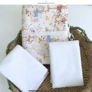 Baby Travel Changing Mat with two reusable inners