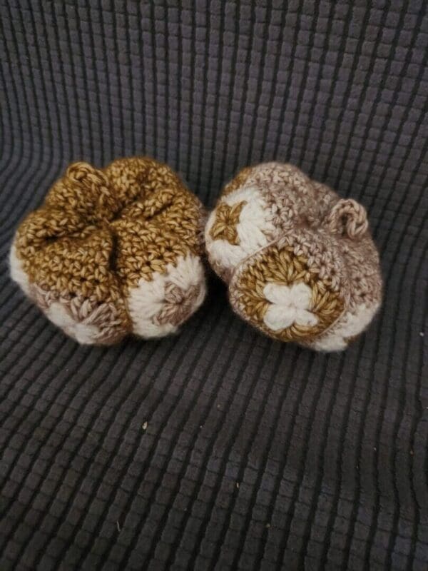 Amigurumi pumpkins